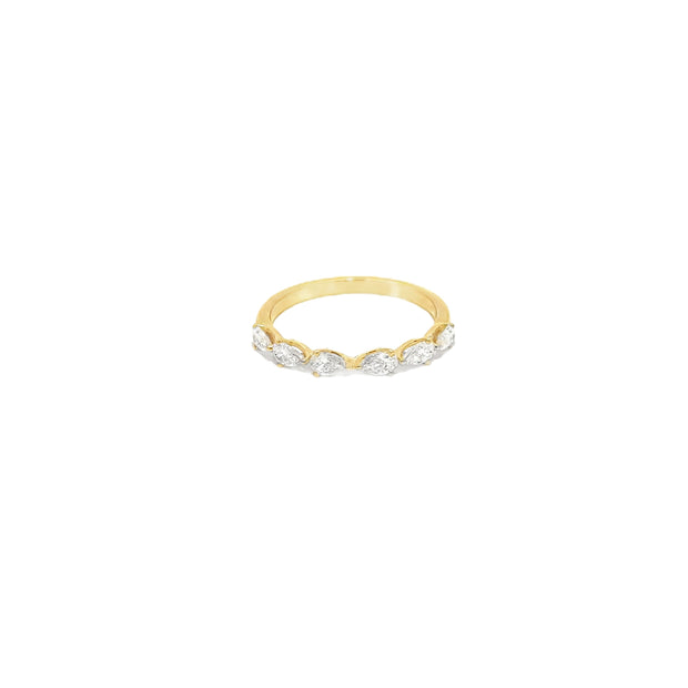 0.60ct Natural Diamond Eternity Ring Set in 18ct Yellow Gold