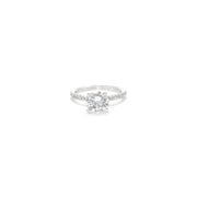 2.00ct Lab Grown Round Brilliant Diamond Ring Set in Platinum