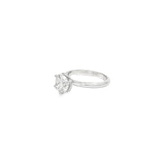 2.00ct Lab Grown Round Brilliant Cut Diamond Set In A 6 Claw 18ct White Gold