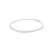 1.01ct Lab Grown Diamond Tennis Bracelet Set in 9ct White Gold