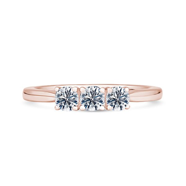 M3R02 Round Engagement Ring