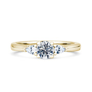 M3R03 Round Engagement Ring