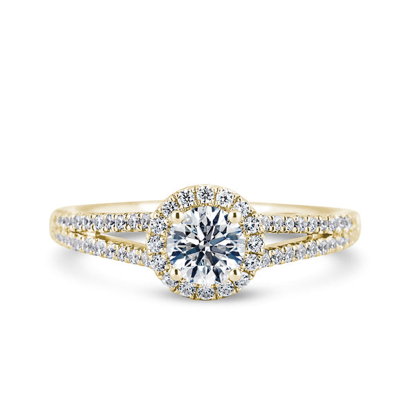 RHF01 Round Engagement Ring