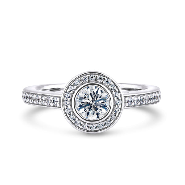 RHG01 Round Engagement Ring