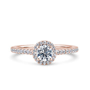 RHW01 Round Engagement Ring