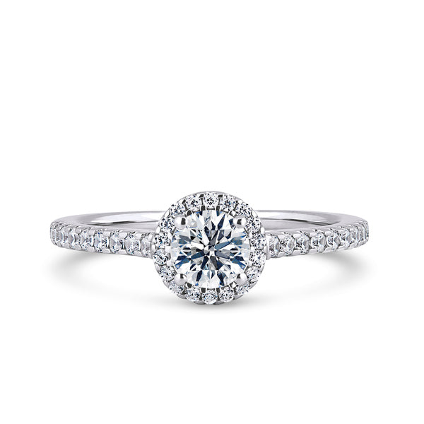 RHW01 Round Engagement Ring