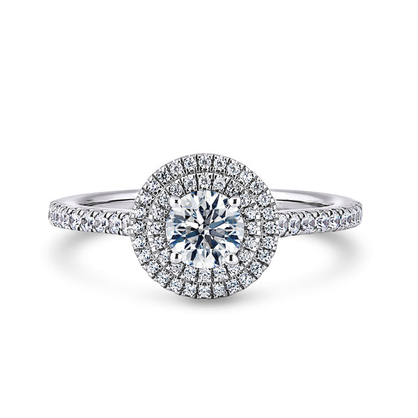 RHW02 Round Engagement Ring