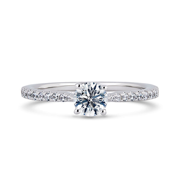 RSW01 Round Engagement Ring