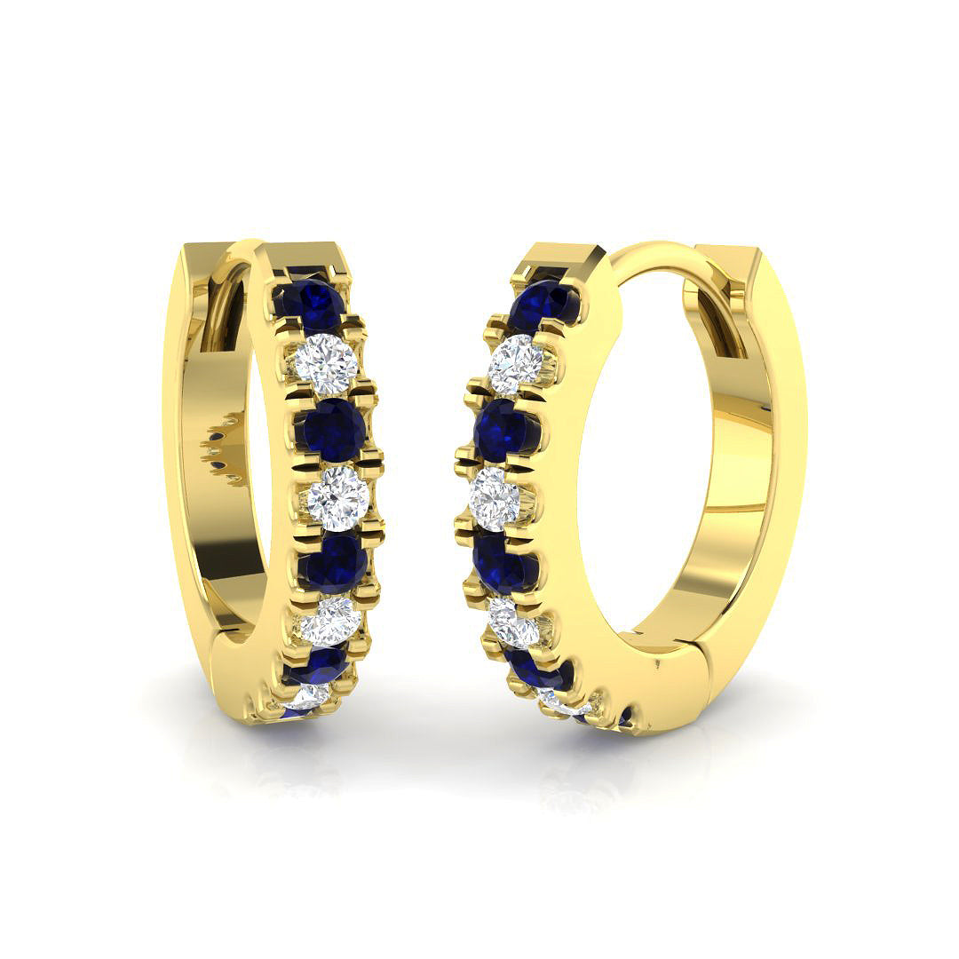 18ct Yellow Gold 0.32ct G SI2 Diamond Earrings