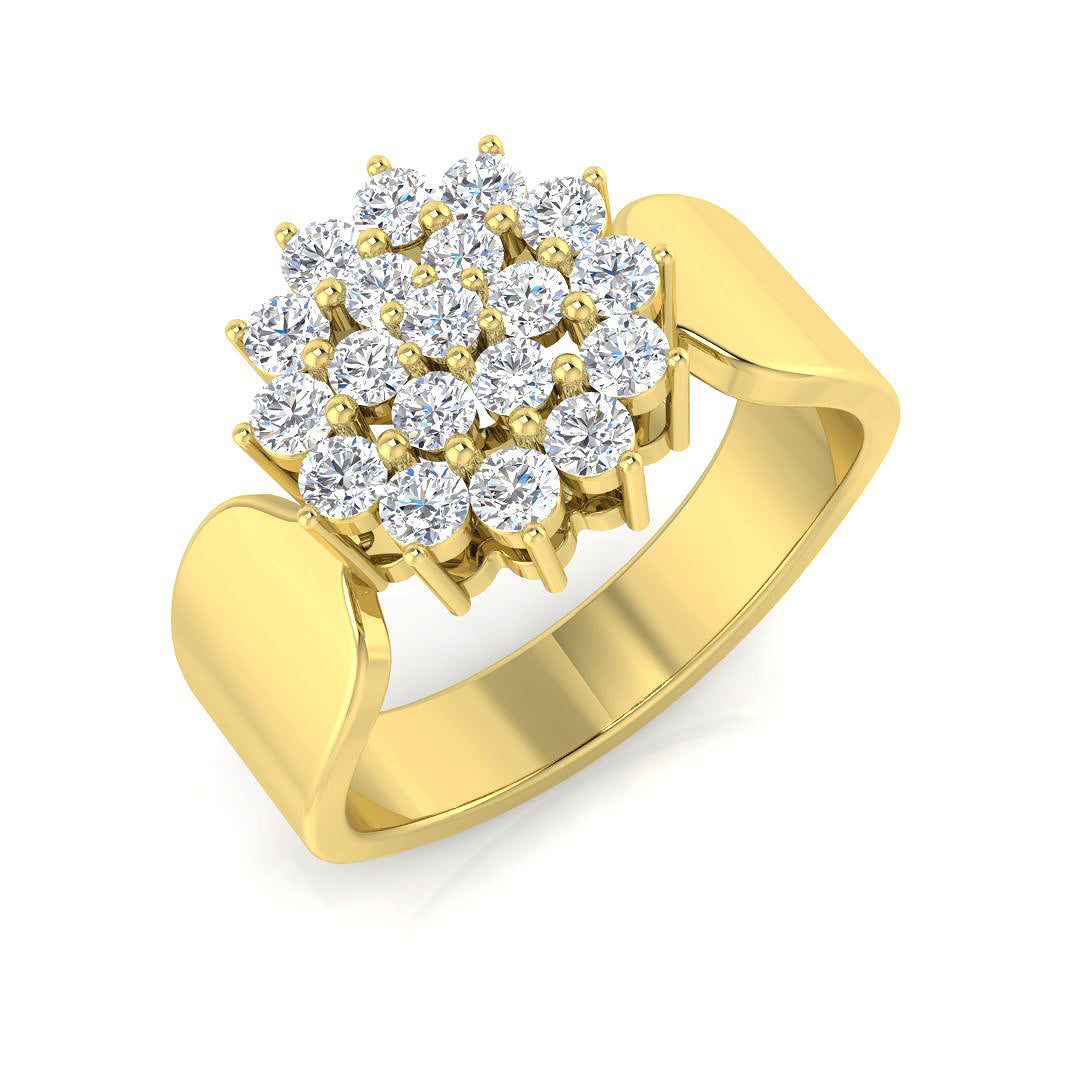 14ct Yellow Gold 0.50ct G SI2 Diamond Ring