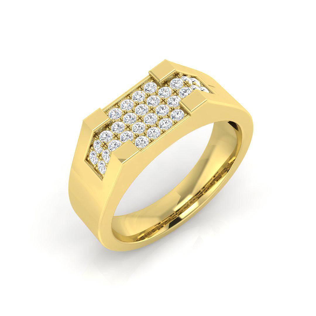 9ct Yellow Gold 0.50ct G SI2 Diamond Ring