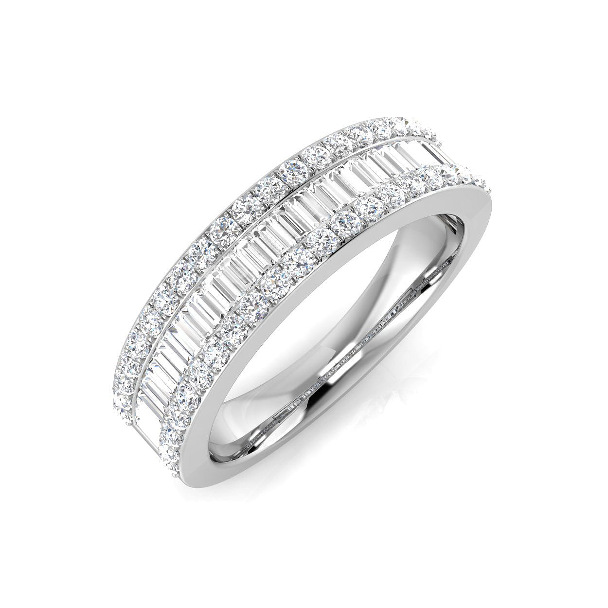 Platinum 0.80ct G SI2 Diamond Ring