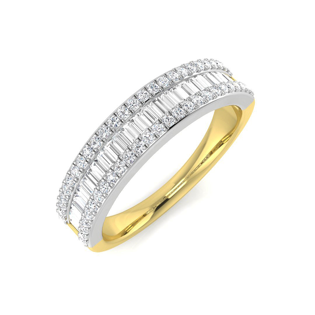 18ct Yellow Gold 0.55ct G SI2 Diamond Ring
