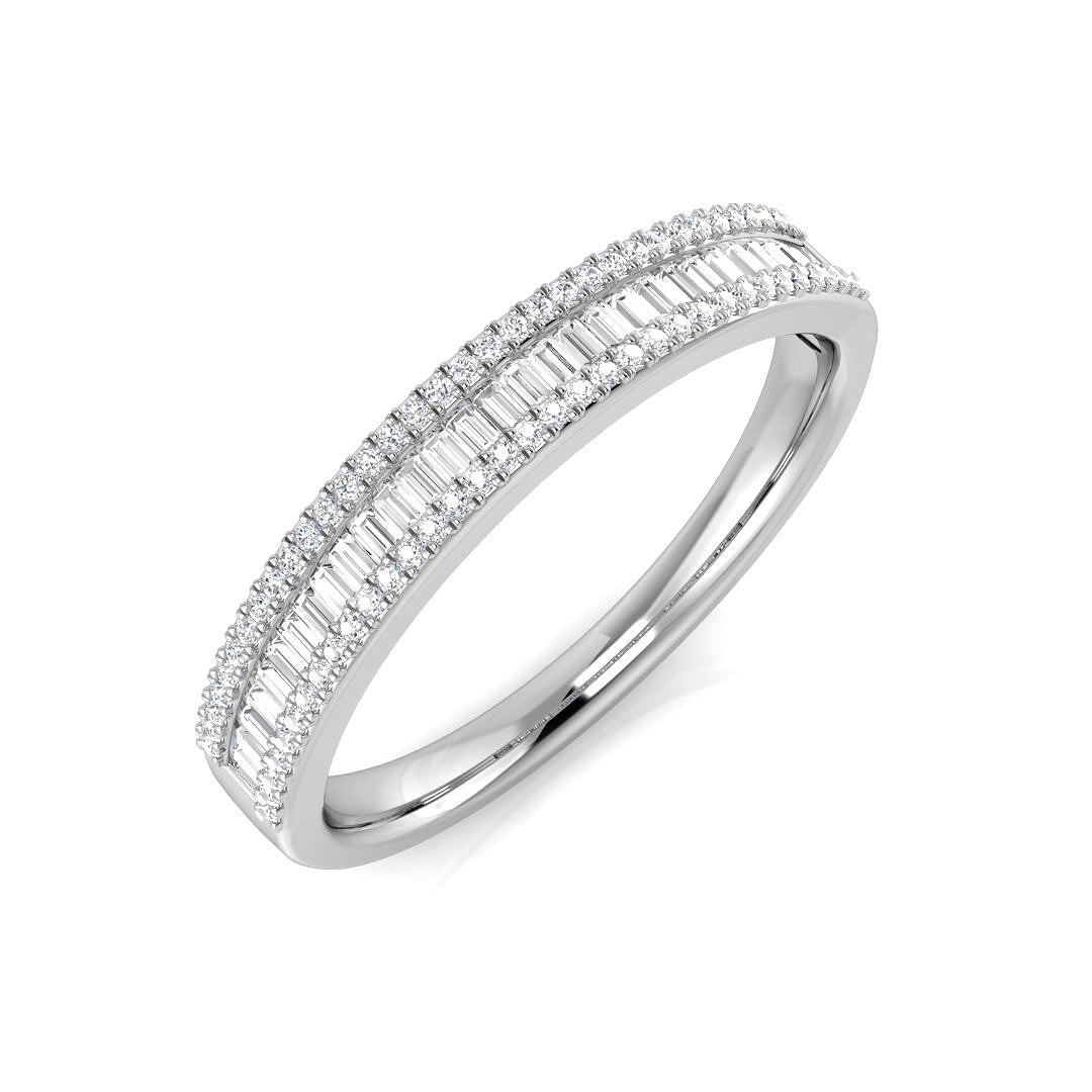 18ct White Gold 0.35ct G SI2 Diamond Ring
