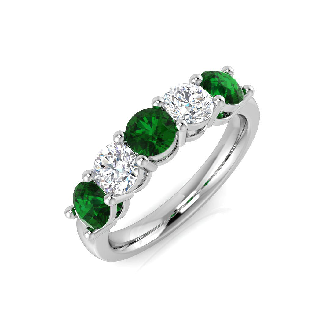 Platinum 1.73ct G SI2 Diamond Ring