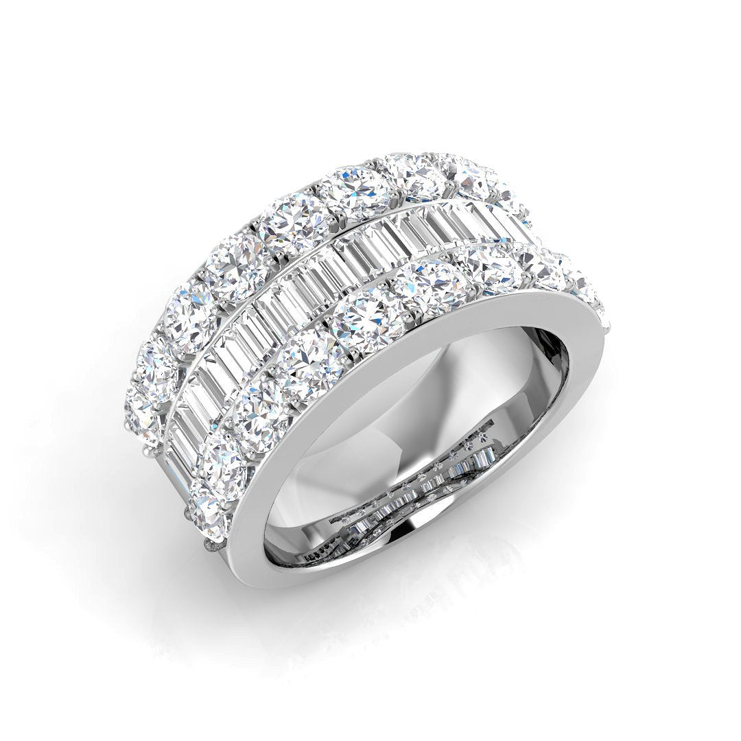 18ct White Gold 3.00ct G SI2 Diamond Ring