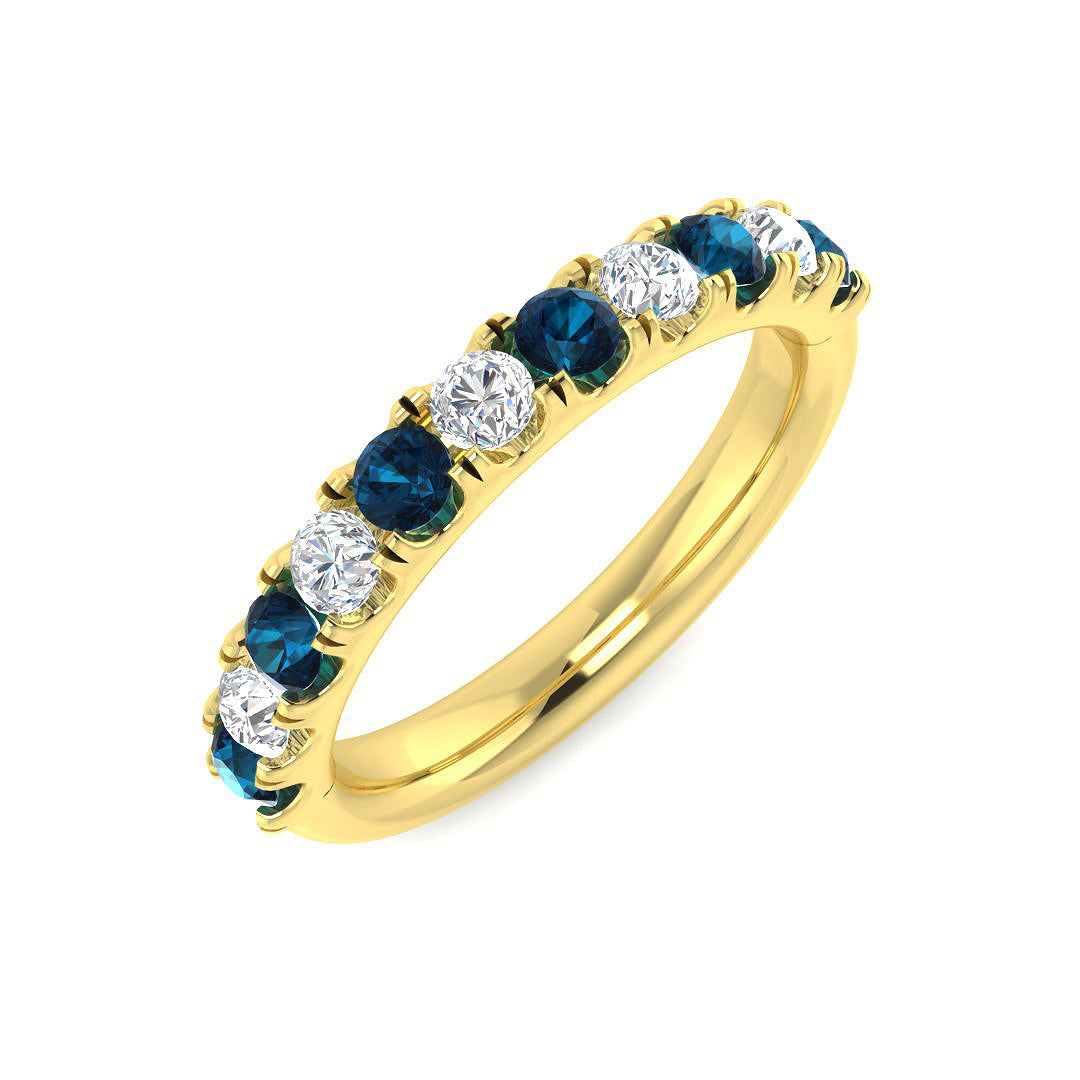 9ct Yellow Gold 0.66ct G SI2 Diamond Ring