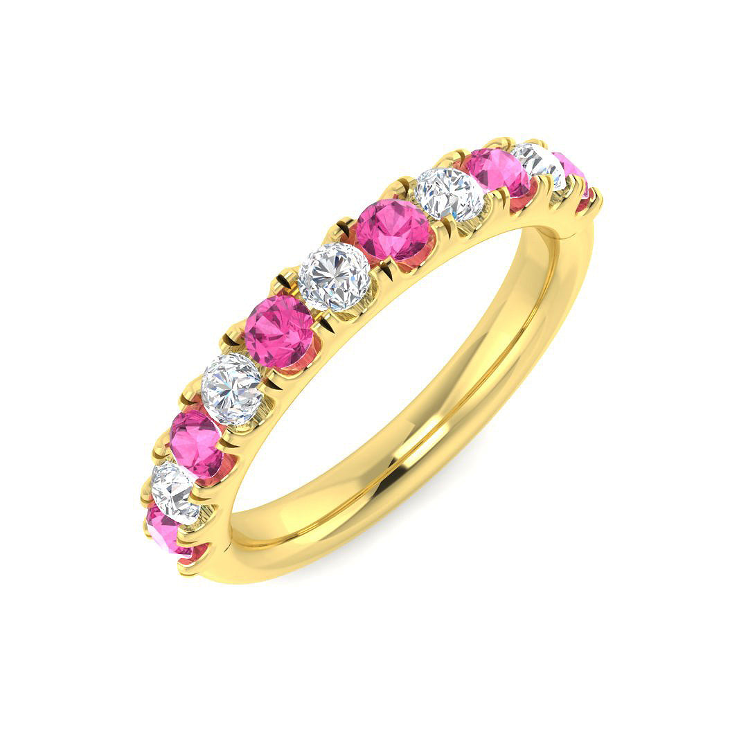 9ct Yellow Gold 0.80ct G SI2 Diamond Ring