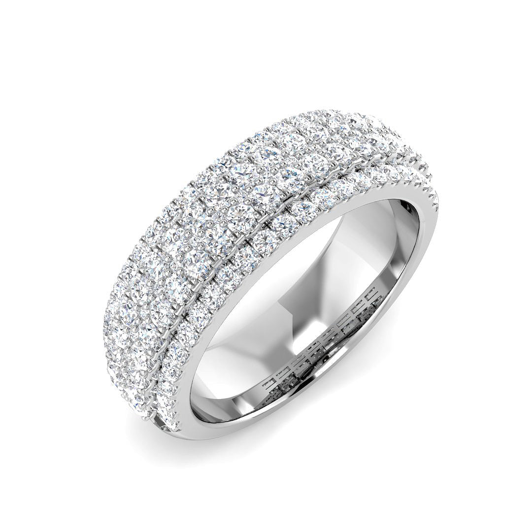 18ct White Gold 0.94ct G SI2 Diamond Ring