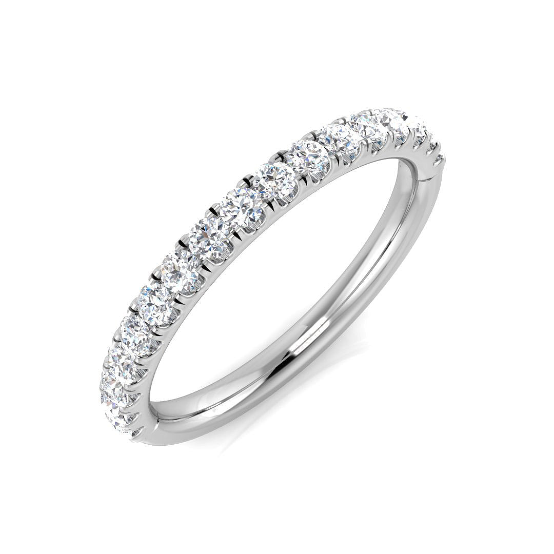 9ct White Gold 0.36ct G SI2 Diamond Ring