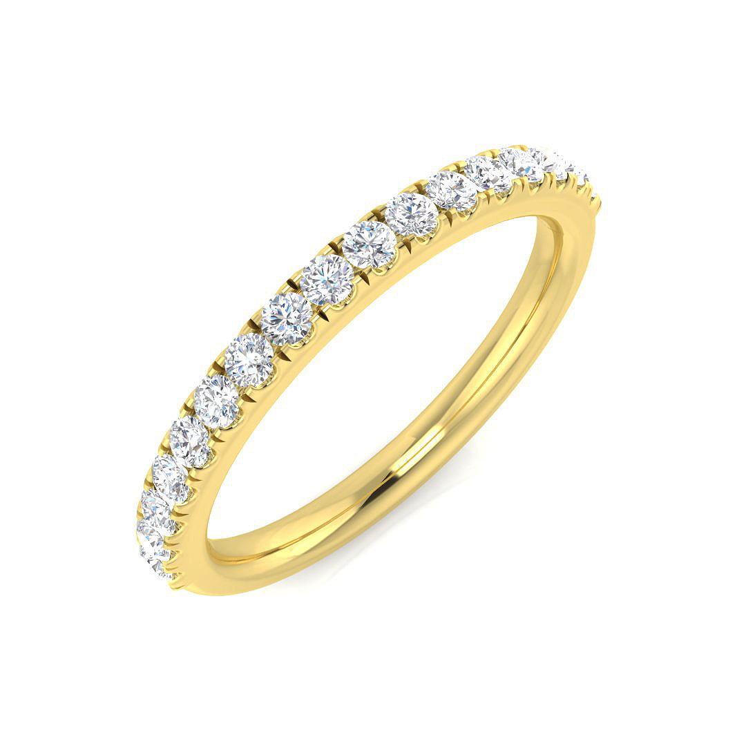 9ct Yellow Gold 0.30ct G I1 Diamond Ring