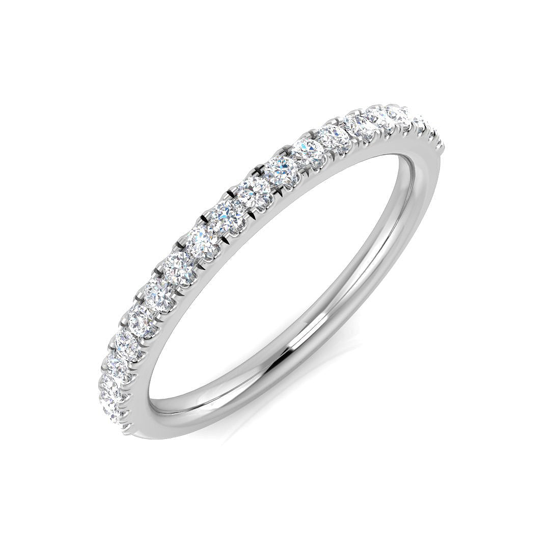 18ct White Gold 0.26ct G I1 Diamond Ring