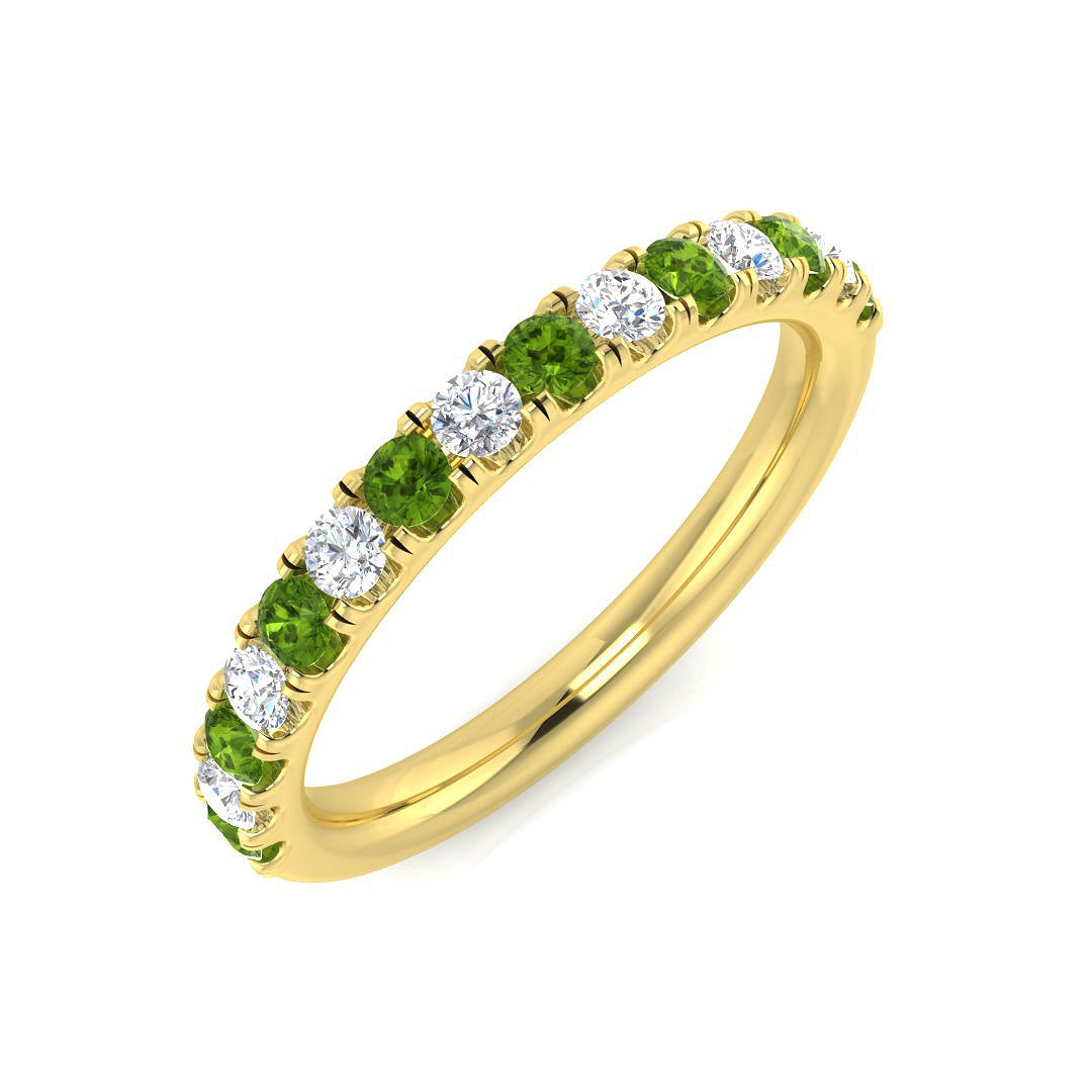 9ct Yellow Gold 0.43ct G SI2 Diamond Ring