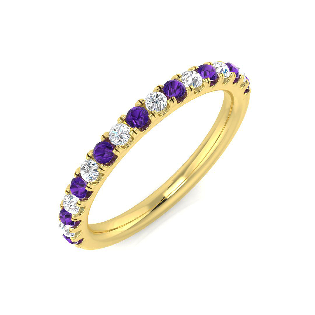 9ct Yellow Gold 0.34ct G SI2 Diamond Ring