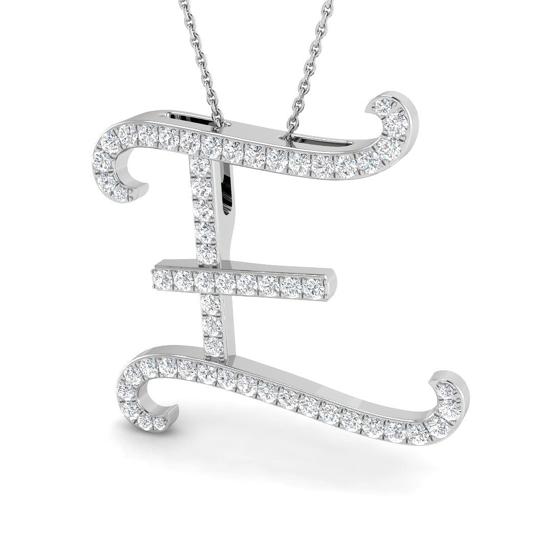 9ct White Gold 1.02ct G SI2 Diamond Pendant