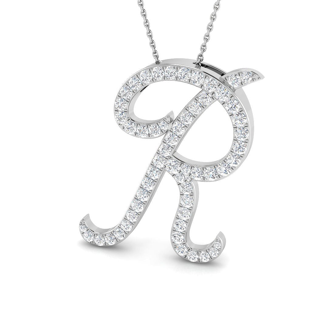 9ct White Gold 1.40ct G SI2 Diamond Pendant
