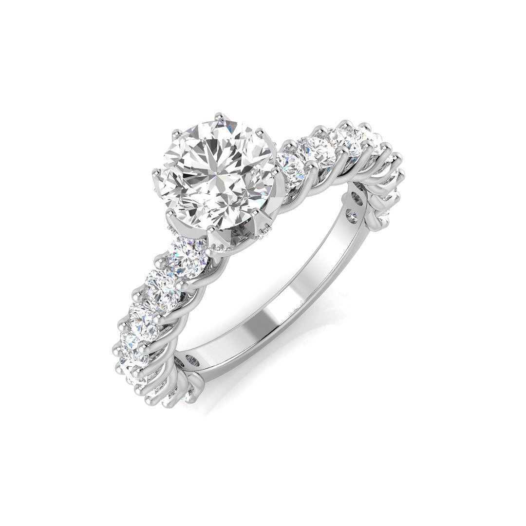 Platinum 2.00ct E SI2 Diamond Ring