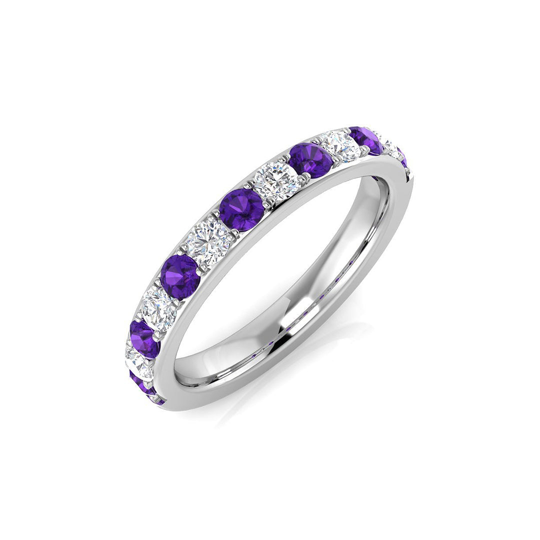9ct White Gold 0.67ct G SI2 Diamond Ring