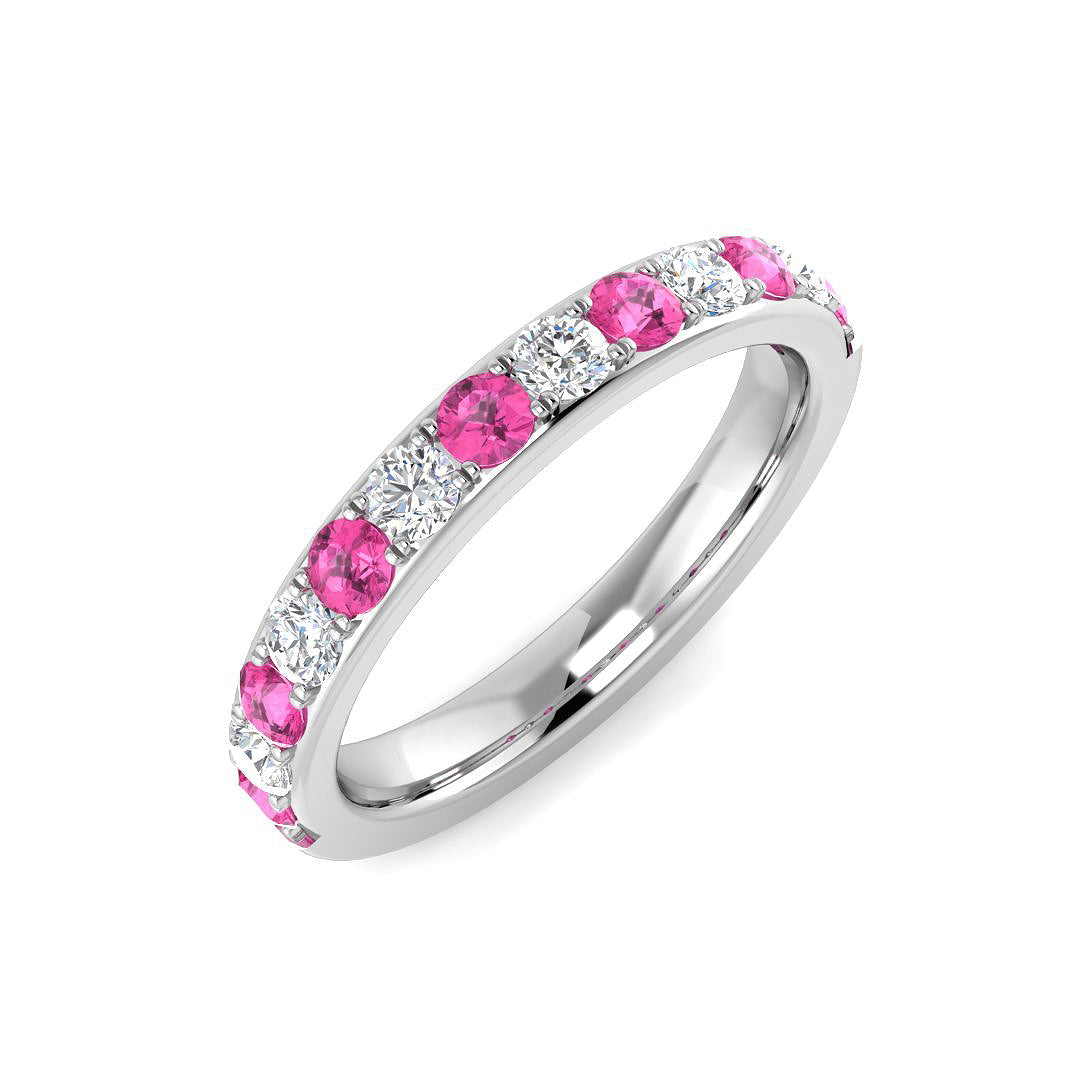 9ct White Gold 0.77ct G SI2 Diamond Ring