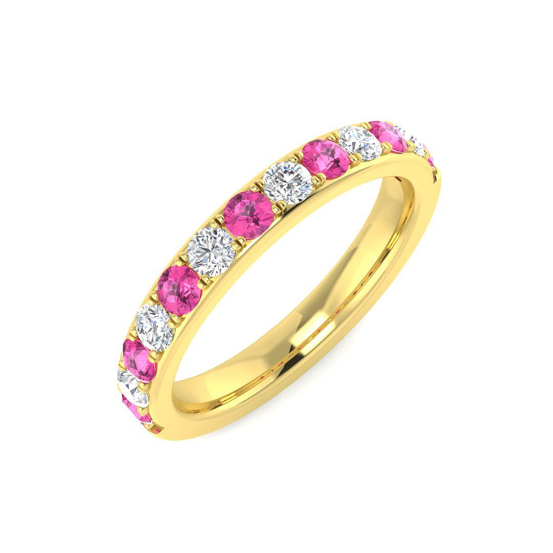 9ct Yellow Gold 0.77ct G SI2 Diamond Ring