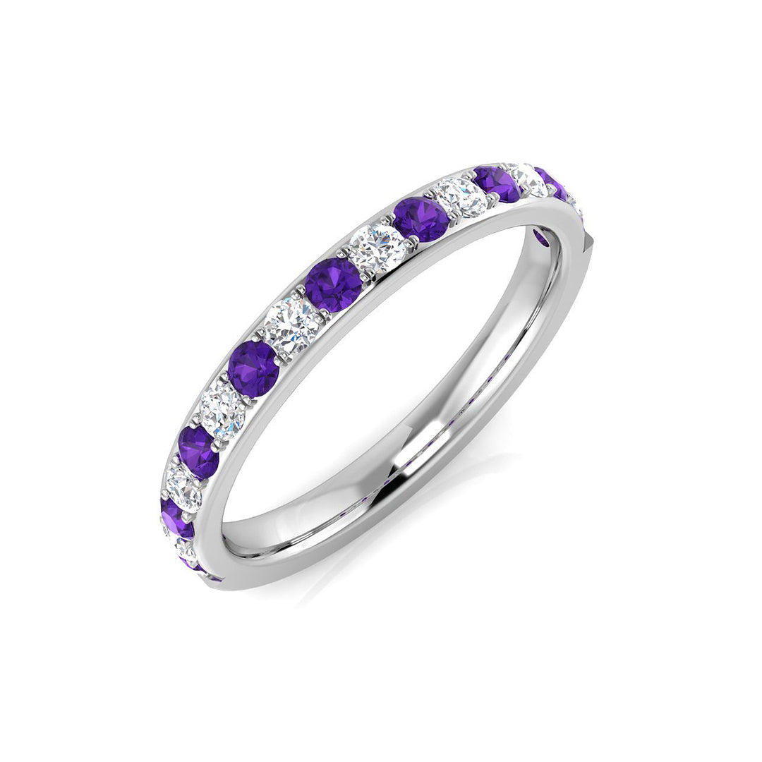 9ct White Gold 0.42ct G SI2 Diamond Ring