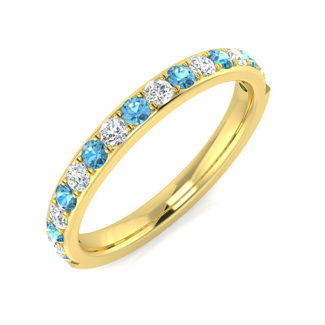 9ct Yellow Gold 0.52ct G SI2 Diamond Ring