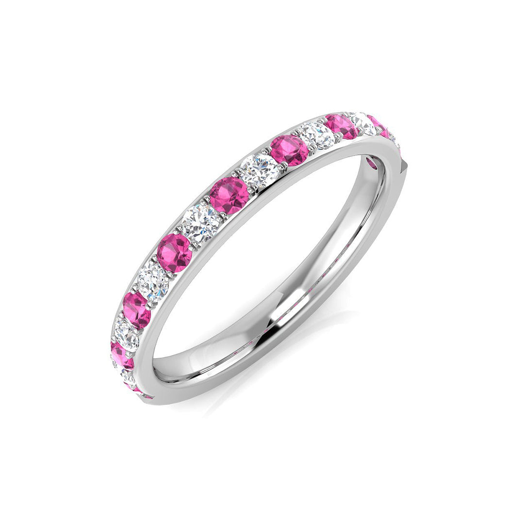 9ct White Gold 0.49ct G SI2 Diamond Ring