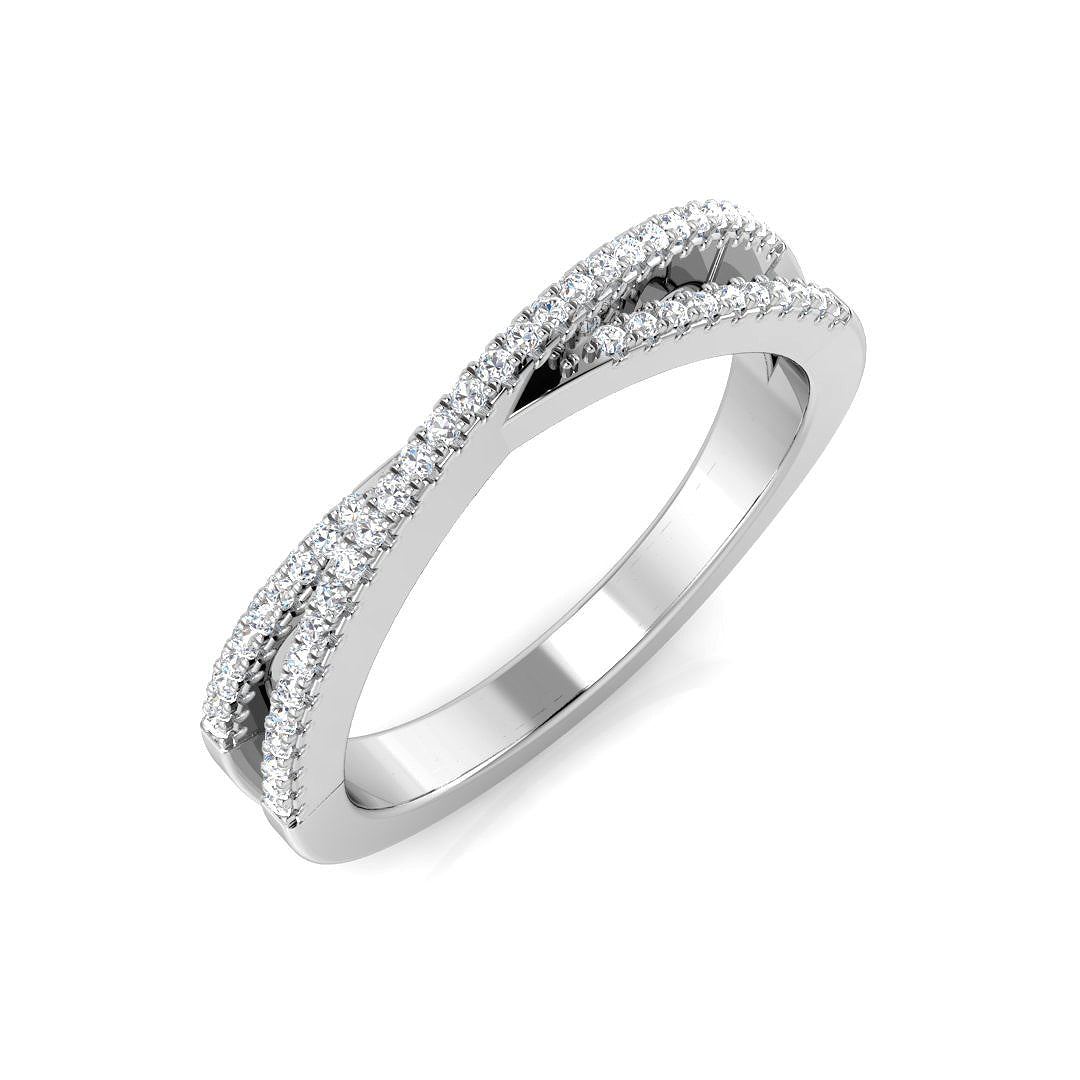 9ct White Gold 0.10ct G SI2 Diamond Ring