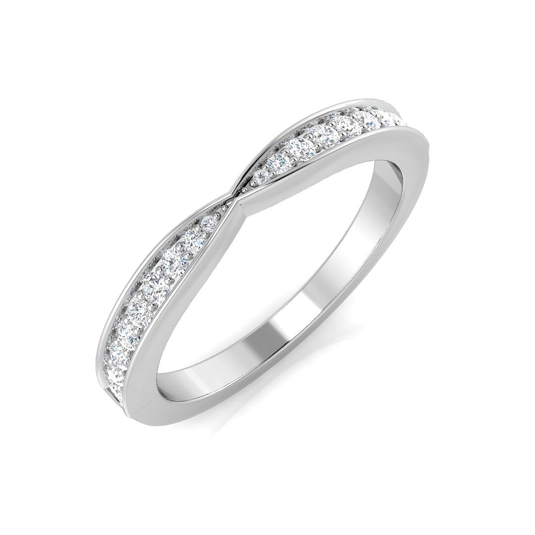Platinum 0.21ct G SI1 Diamond Ring