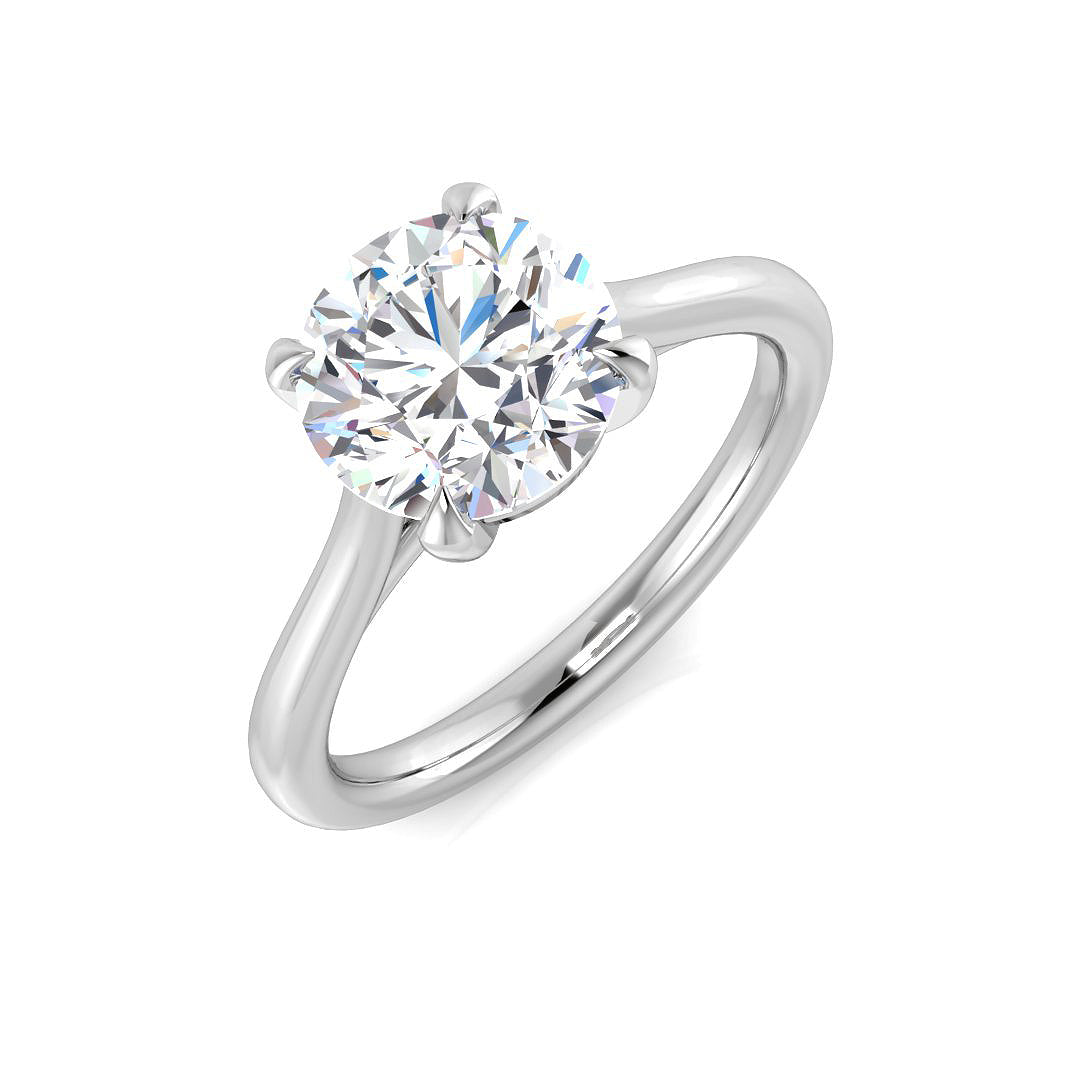Platinum 2.00ct G I2 Diamond Ring