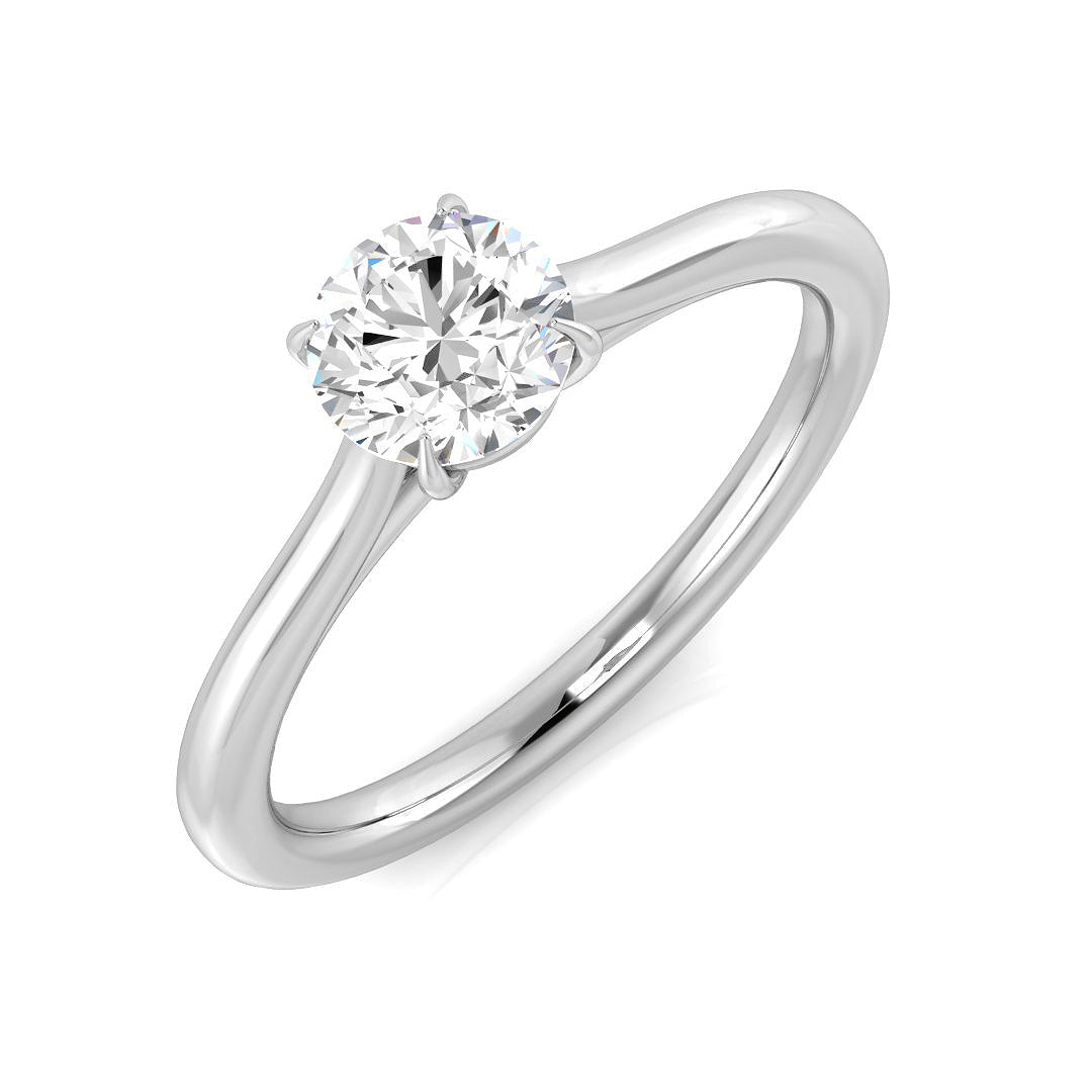 Platinum 0.60ct G I1 Diamond Ring