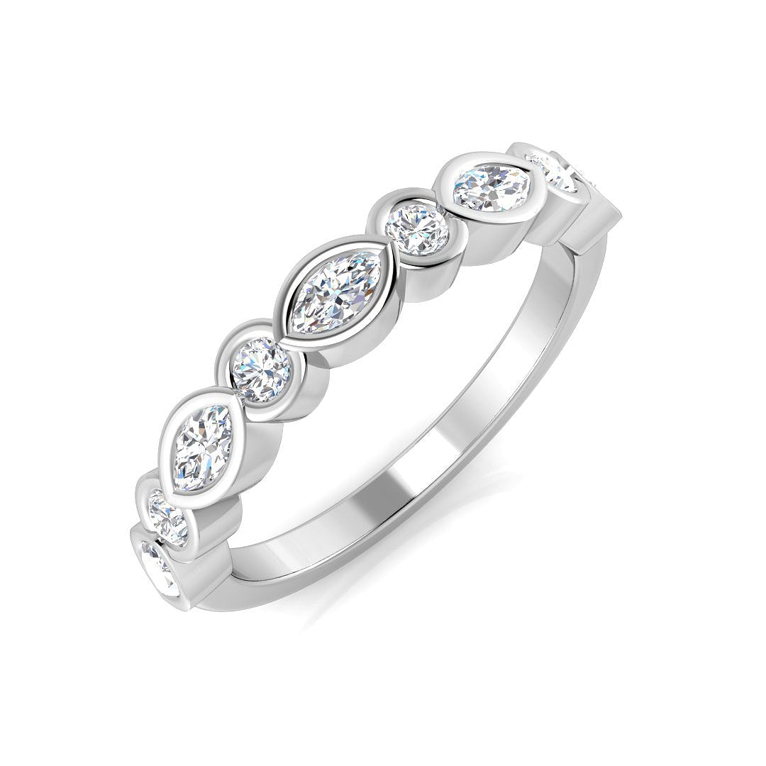 Platinum 0.57ct G SI2 Diamond Ring