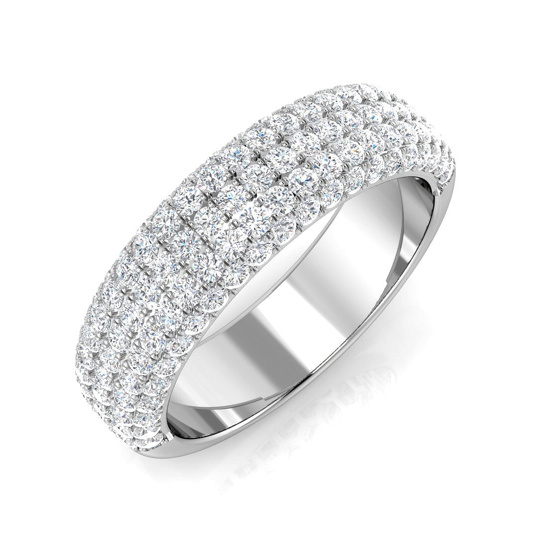 Platinum 0.62ct G SI1 Diamond Ring