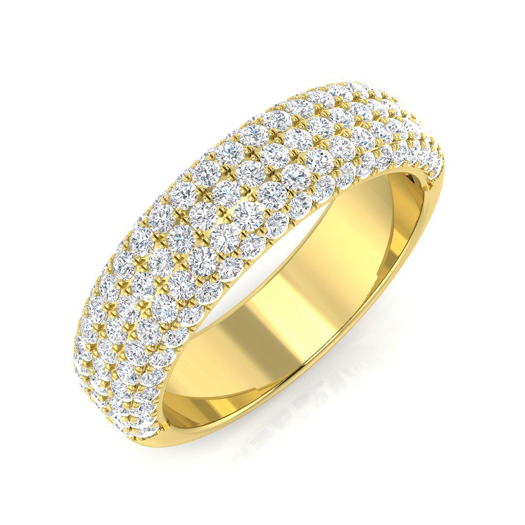 18ct Yellow Gold 0.62ct G SI1 Diamond Ring