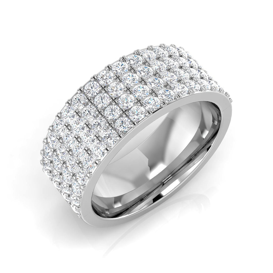 Platinum 1.25ct G SI1 Diamond Ring
