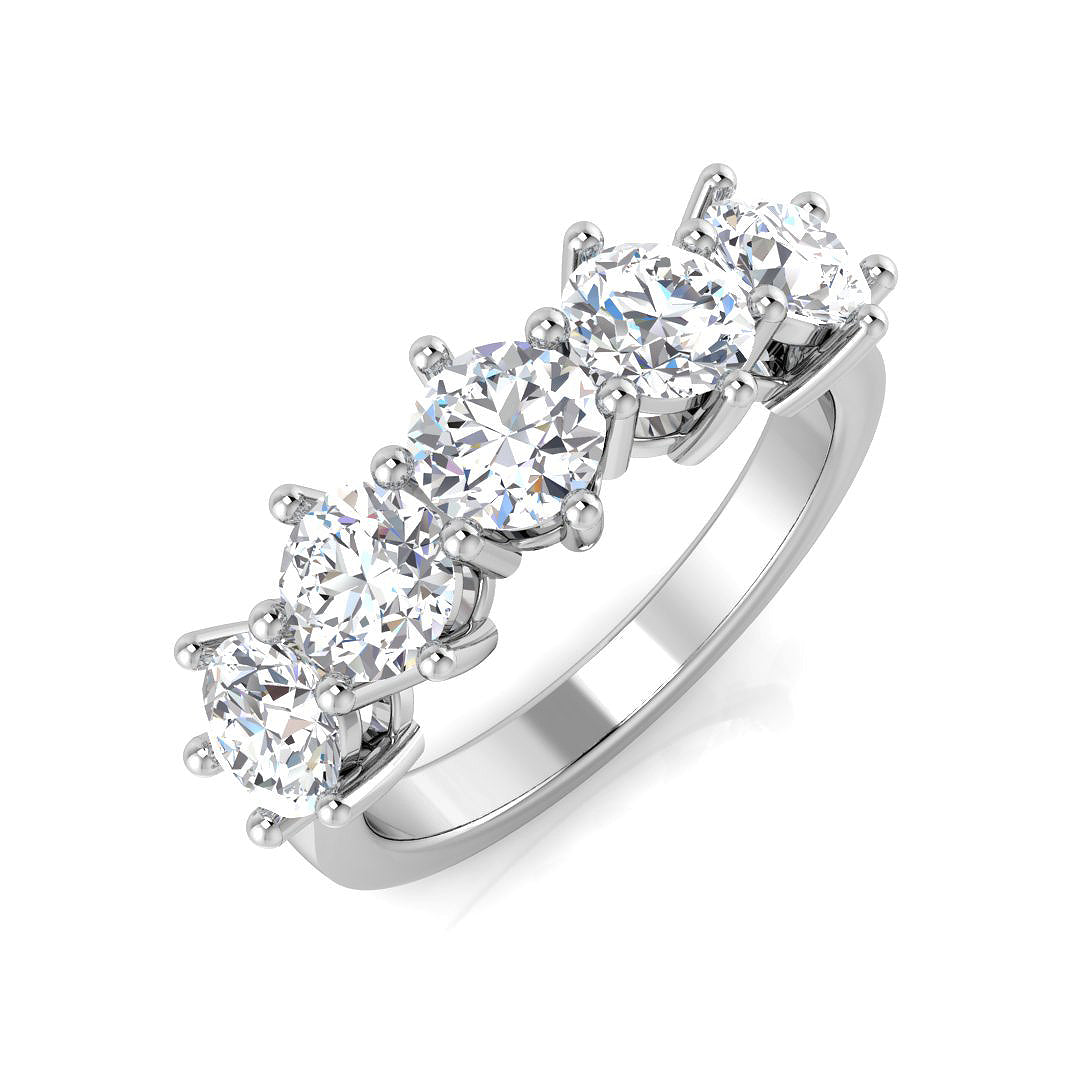 Platinum 2.01ct Laboratory Grown CVD Ring
