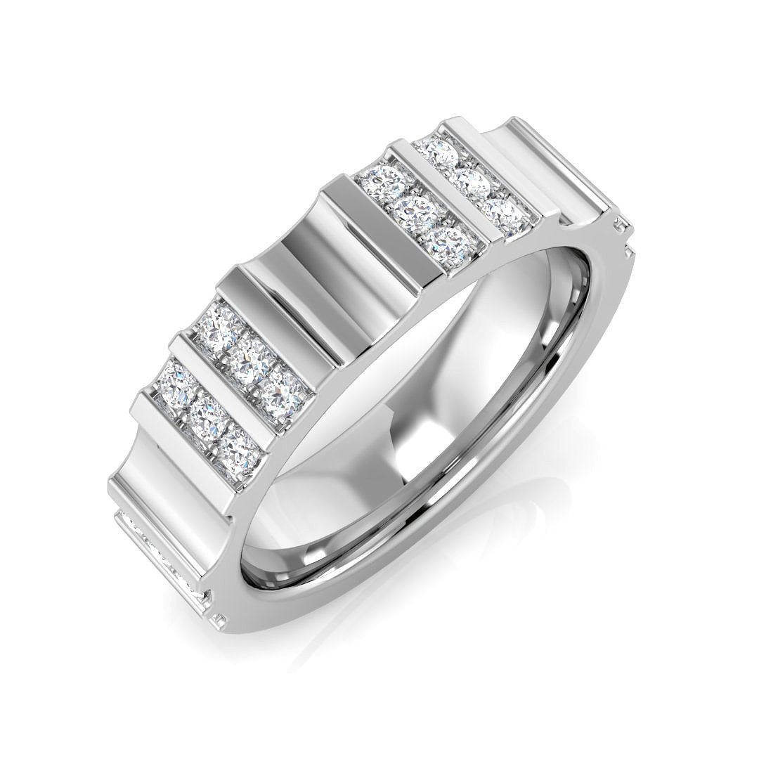 9ct White Gold 0.30ct G SI2 Diamond Ring