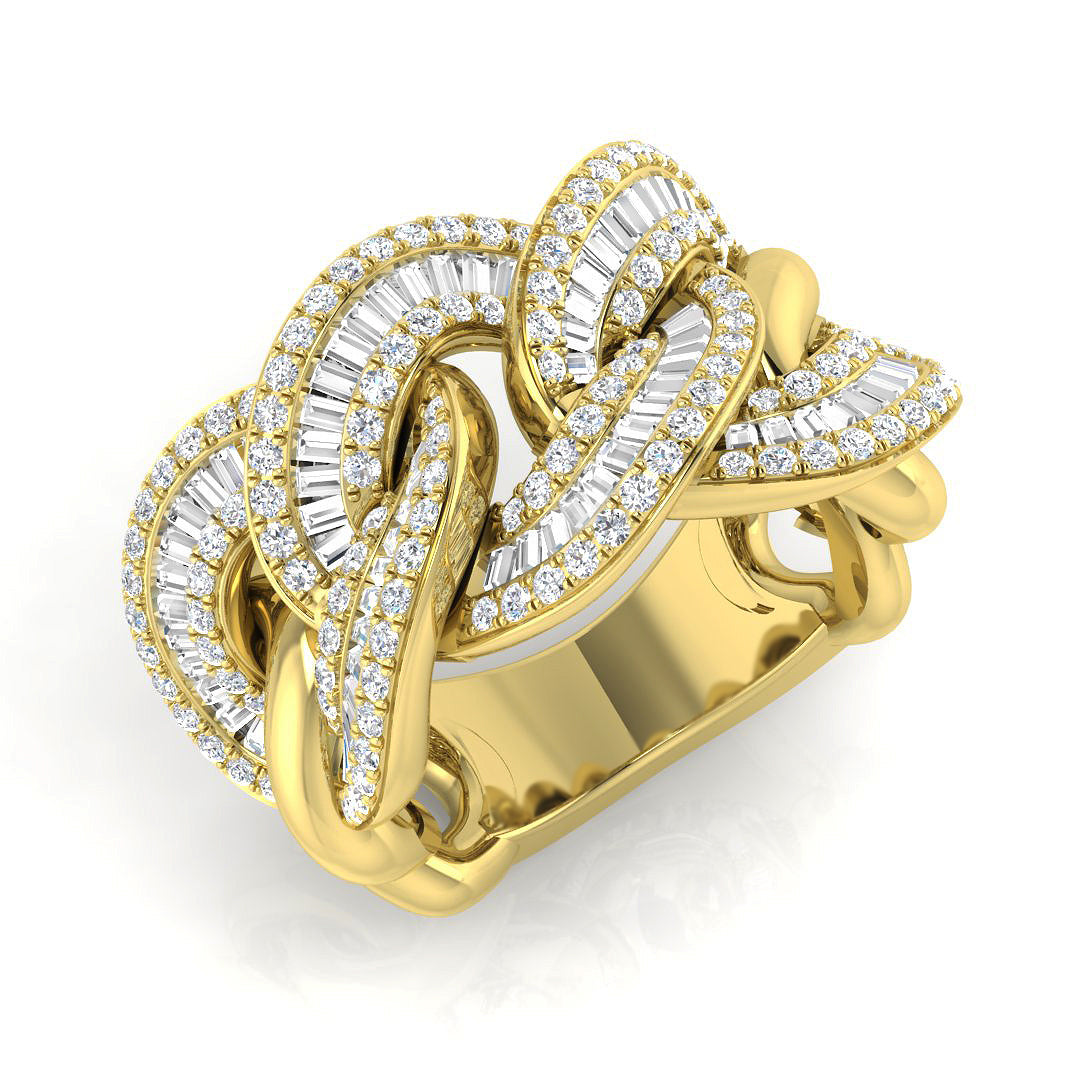 18ct Yellow Gold 1.30ct G SI2 Diamond Ring