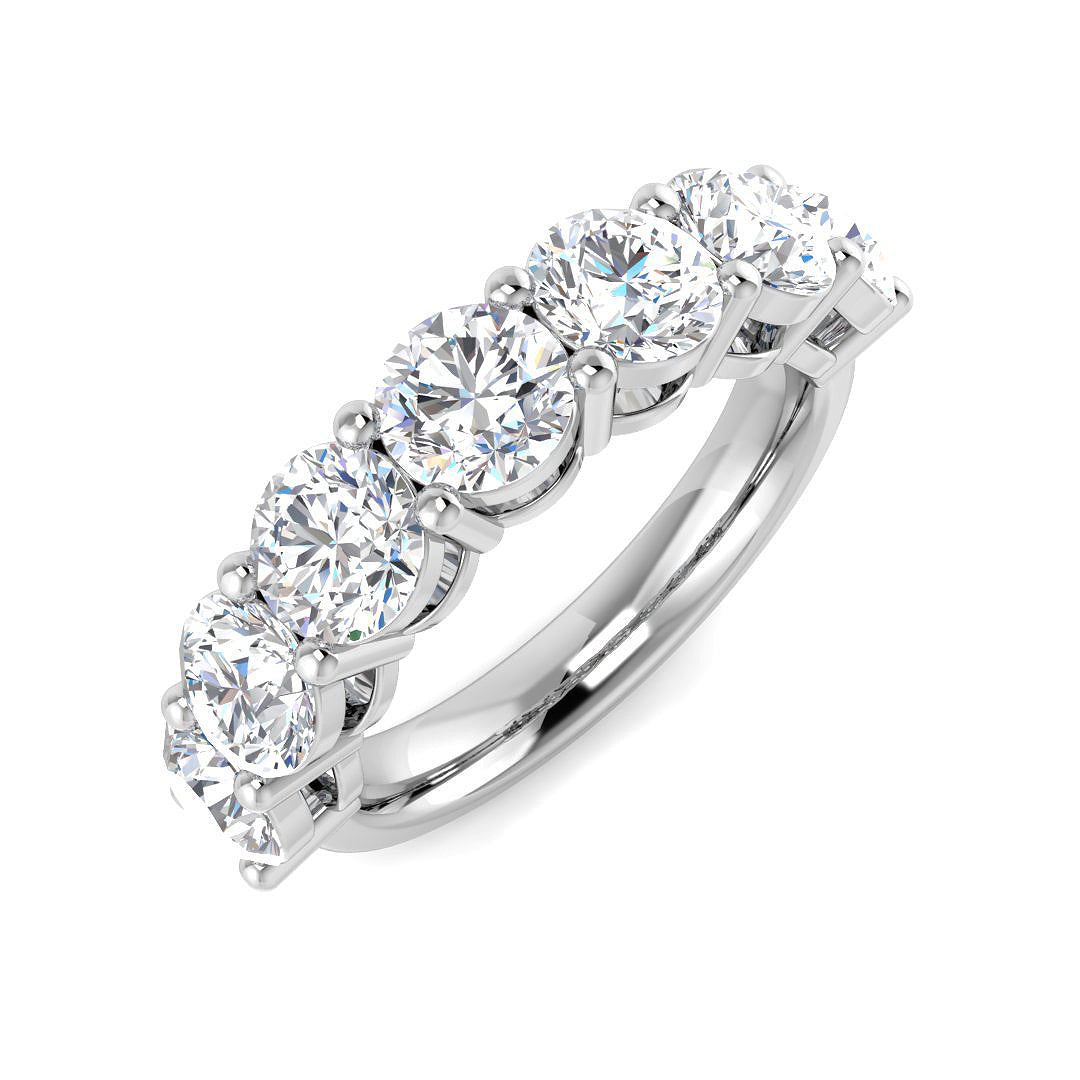 Platinum 3.03ct Laboratory Grown CVD Ring