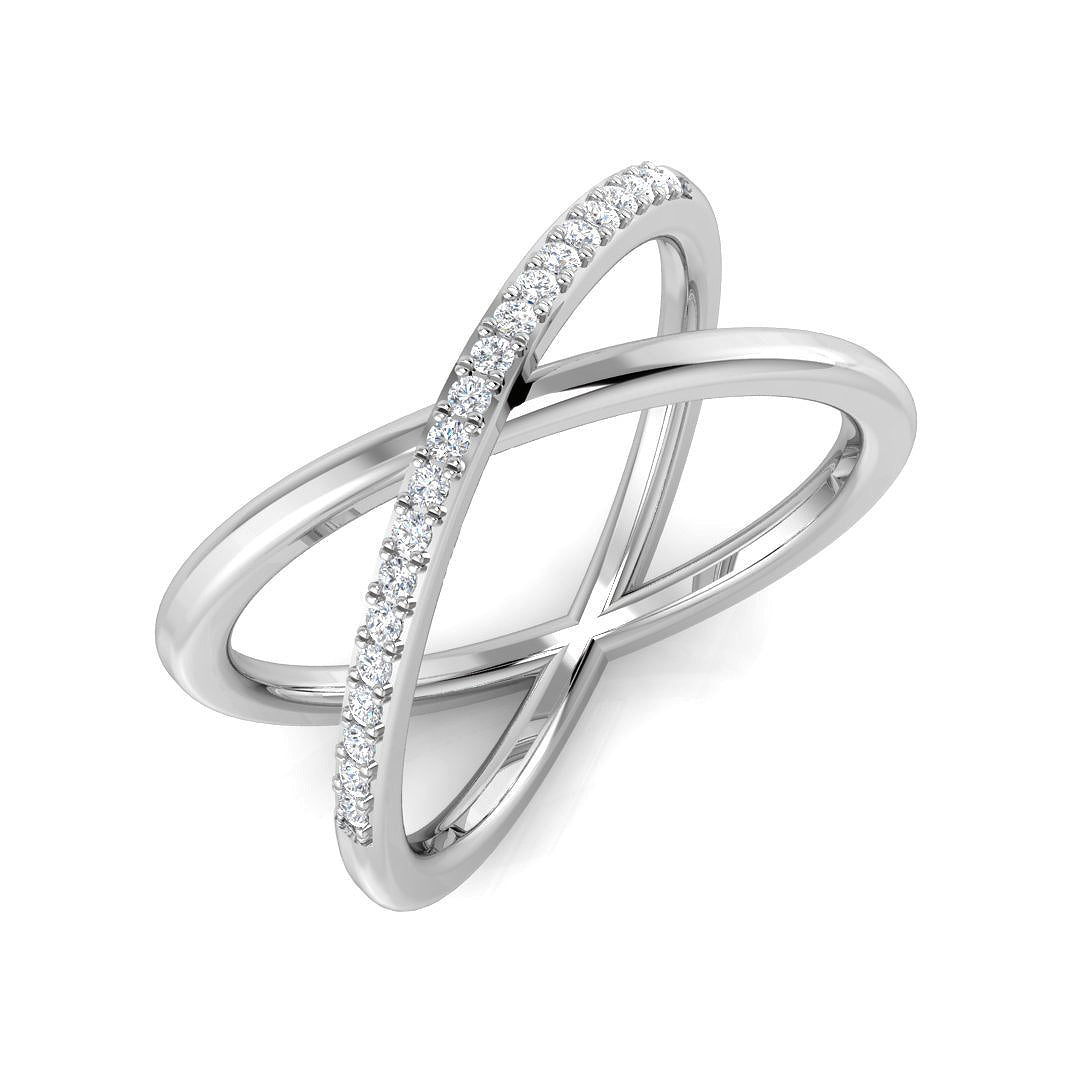 Platinum 0.11ct G SI2 Diamond Ring